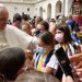 Pope welcomes children engaged in “The Walk”