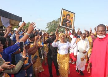 Annual Celebrations at the National Shrine Of Our Mother Of Perpetual Help, Enugu, Nigeria
