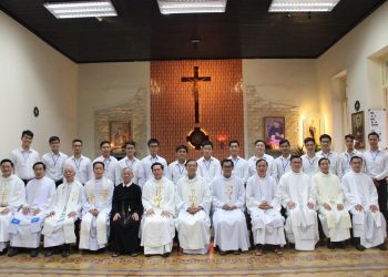 The opening ceremony for 15 novices, new academic year 2022 – 2023, Vietnamese Province